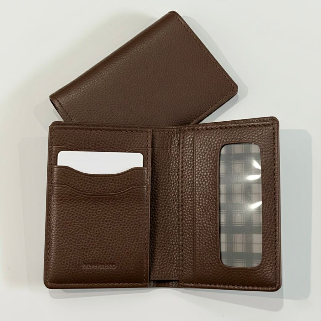 Premium Leather Card Holder & Mini Wallet – Rs. 999