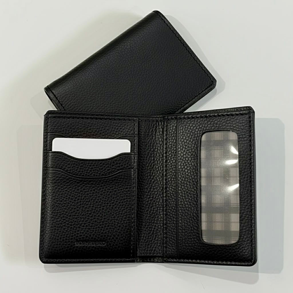 Premium Leather Card Holder & Mini Wallet – Rs. 999