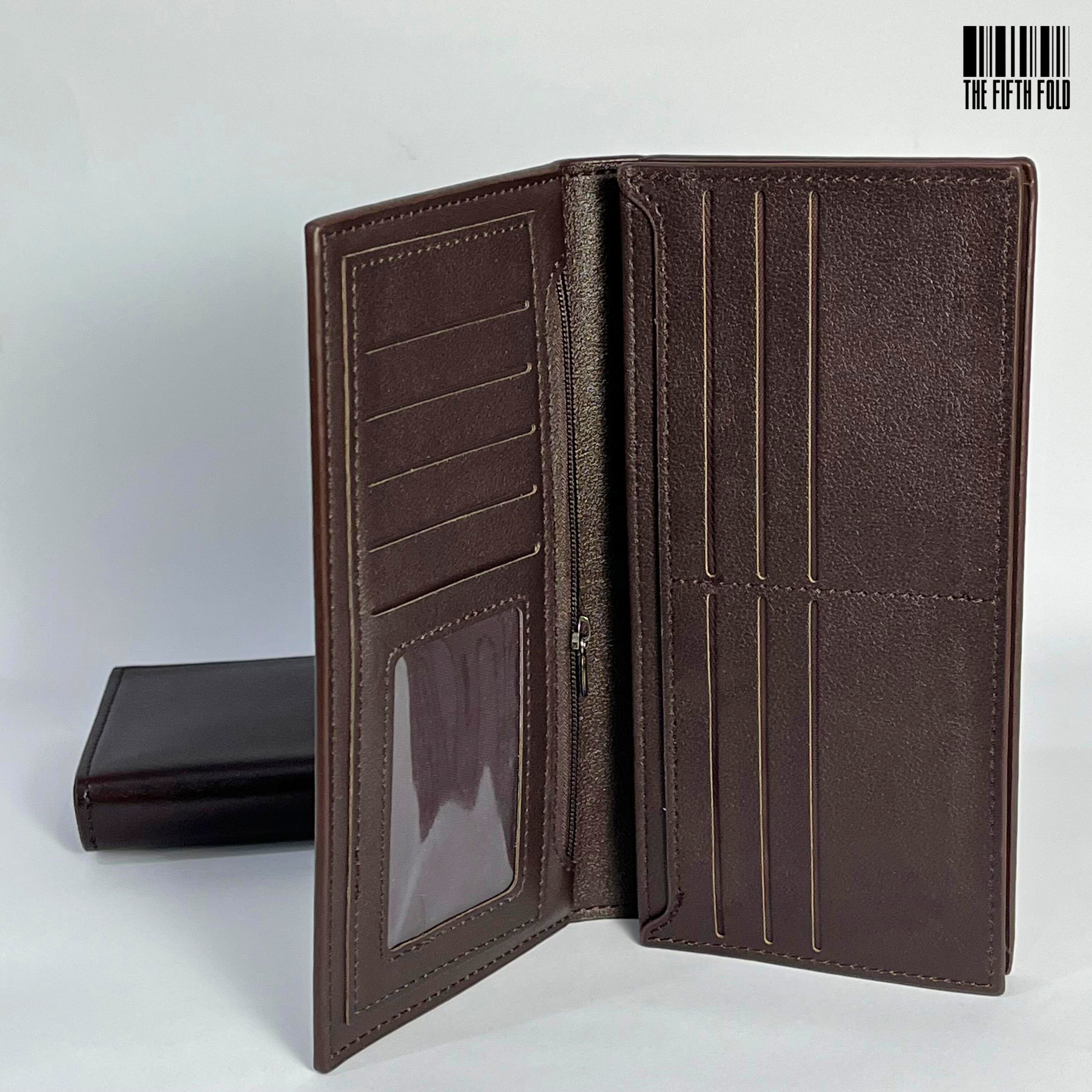 Luxury Men’s Long Wallet – 100% Genuine Leather